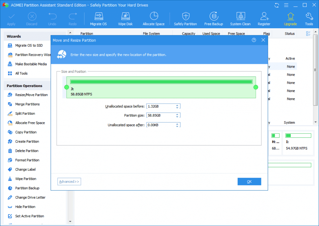How to Change Partition Volume in Windows 7 via Free Partition Manager?