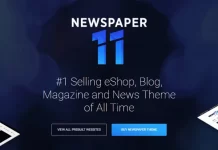 Download Newspaper Theme 12.0 WordPress for News, Blog, E-commerce, Shop Store, Newspaper Magazine Publishing, Review WebSite